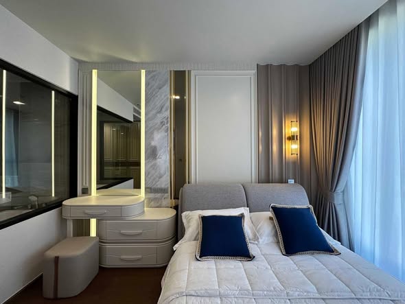 bedroom of Ideo Q Sukhumvit 36