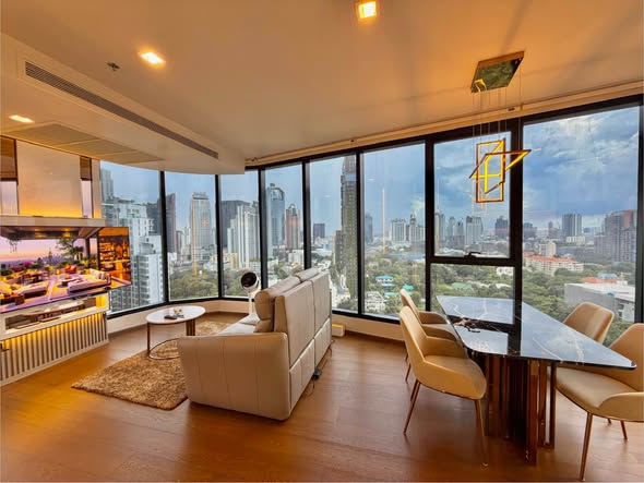 living room of Ideo Q Sukhumvit 36