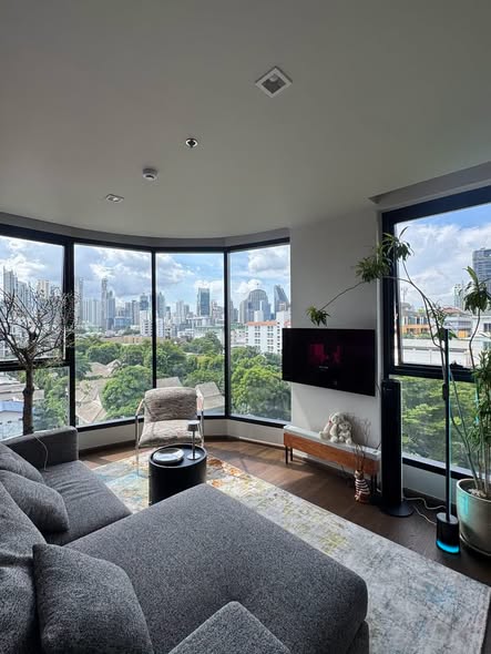 living room of Ideo Q Sukhumvit 36