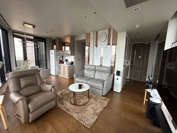 living room of Ideo Q Sukhumvit 36