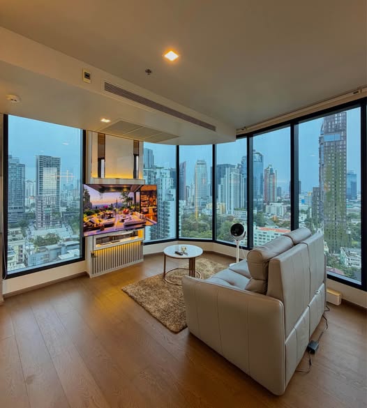 living room of Ideo Q Sukhumvit 36