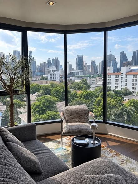 living room of Ideo Q Sukhumvit 36