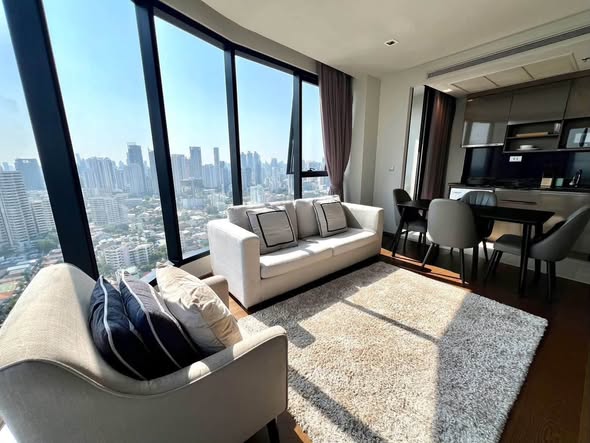 living room of Ideo Q Sukhumvit 36
