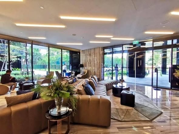 living room of Ideo Q Sukhumvit 36