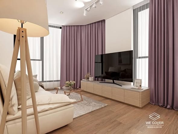 living room and bedroom of Ideo Q Sukhumvit 36