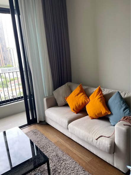 living room and bedroom of Ideo Q Sukhumvit 36