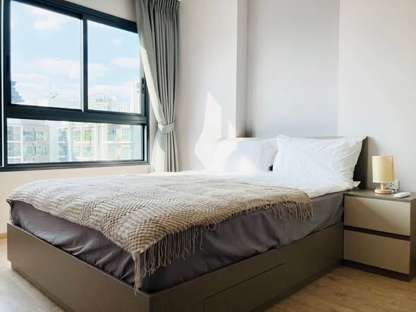 bedroom of IDEO Rama9 – Asoke