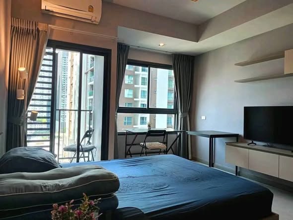 bedroom of IDEO Rama9 – Asoke