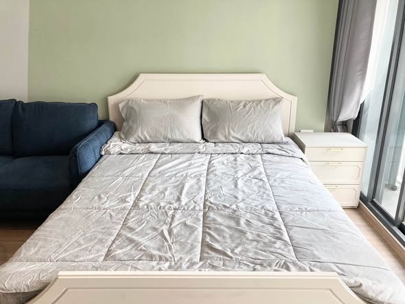 bedroom of IDEO Rama9 – Asoke