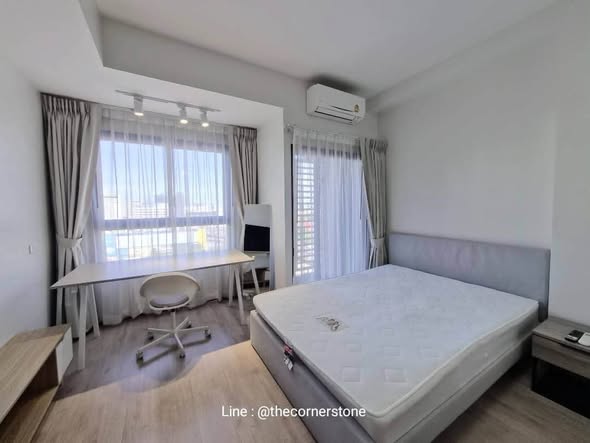 bedroom of IDEO Rama9 – Asoke