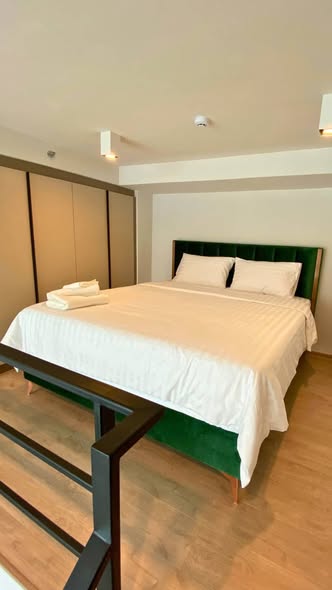bedroom of IDEO Rama9 – Asoke