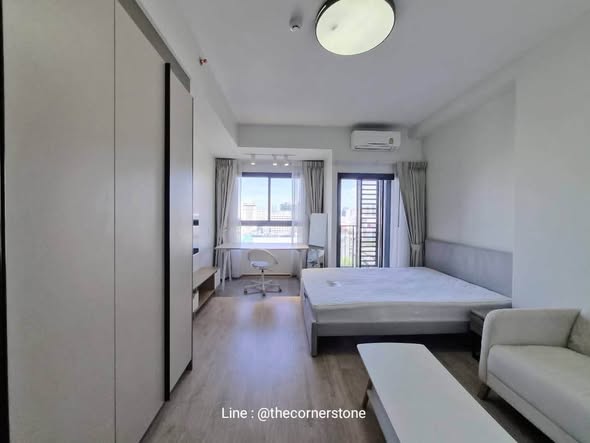 bedroom of IDEO Rama9 – Asoke