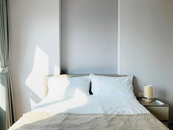 bedroom of IDEO Rama9 – Asoke