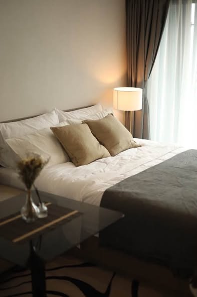 bedroom of IDEO Rama9 – Asoke