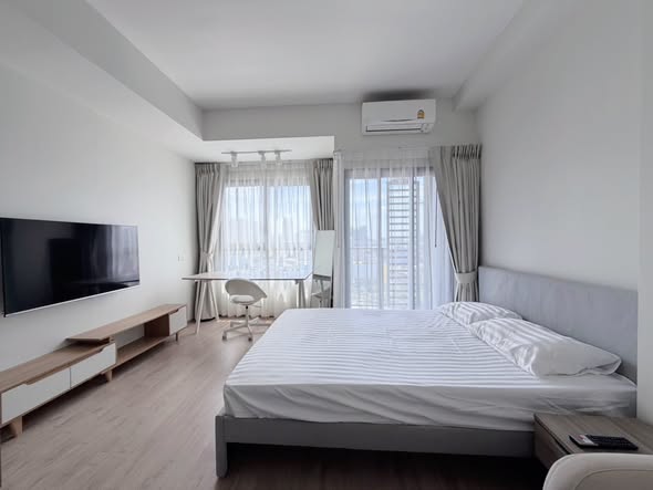 bedroom of IDEO Rama9 – Asoke