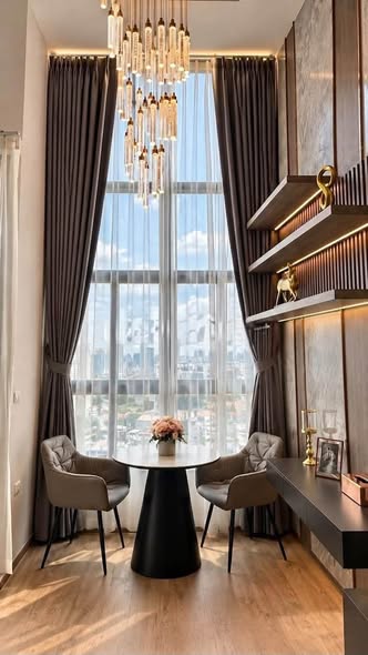 living room of IDEO Rama9 – Asoke
