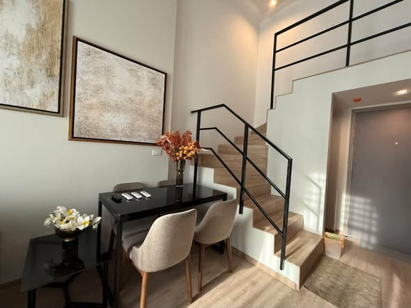 living room of IDEO Rama9 – Asoke