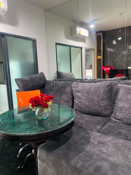 living room of IDEO Rama9 – Asoke