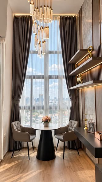 living room of IDEO Rama9 – Asoke