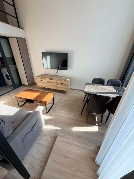living room of IDEO Rama9 – Asoke