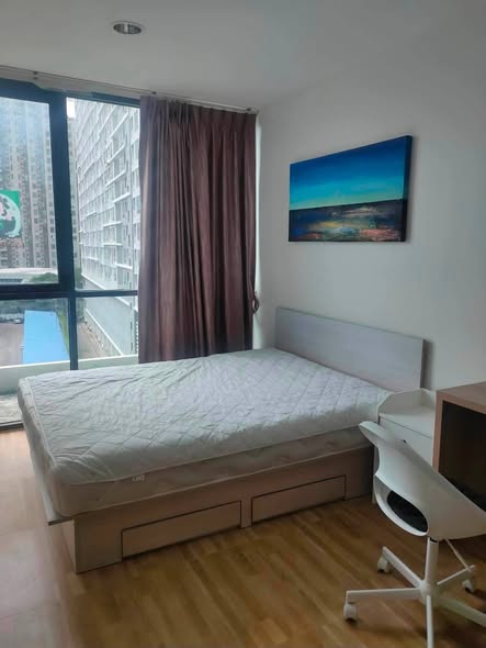 bedroom of IDEO Ratchada-Huai Khwang
