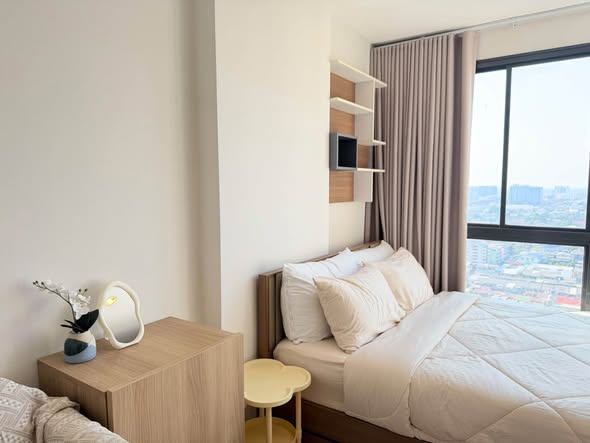 bedroom of Ideo Sathon-Tha Phra
