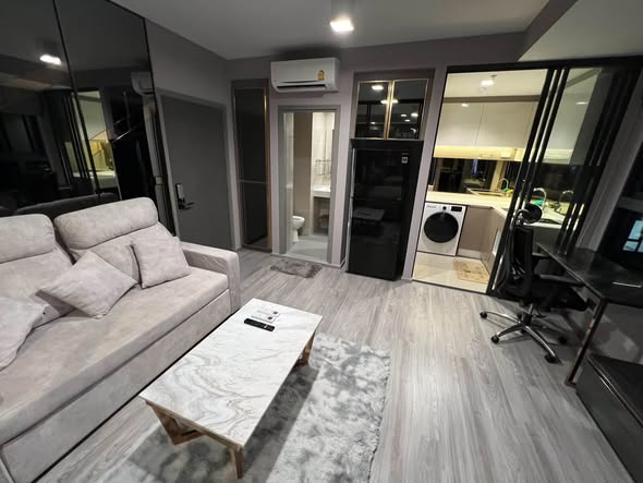 living room and room interior of Ideo Sathon-Wongwian Yai
