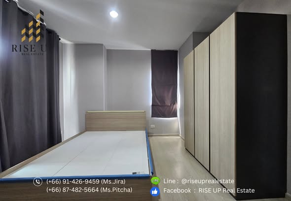 bedroom and room interior of IDEO Sukhumvit 115