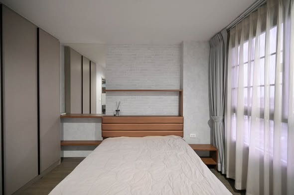 bedroom of Ideo Sukhumvit 93