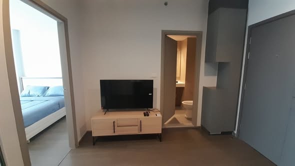 bedroom and room interior of Ideo Sukhumvit 93