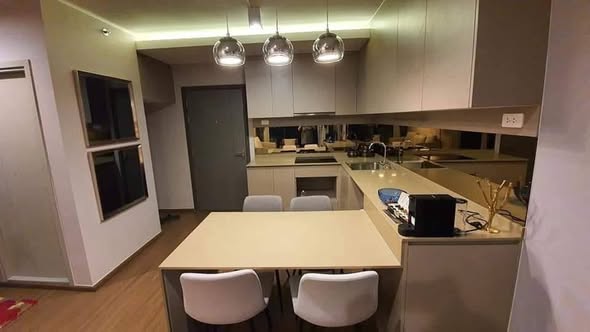 kitchen of Ideo Sukhumvit 93