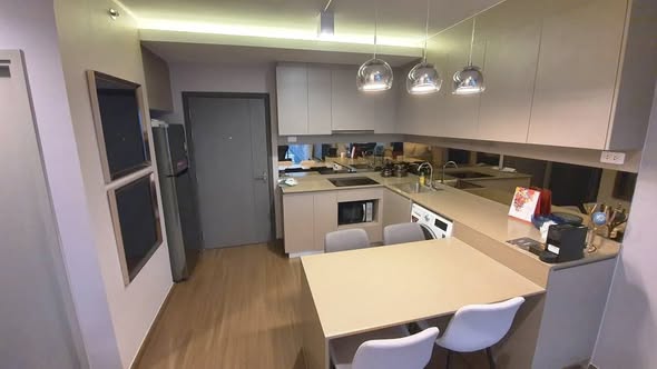 kitchen of Ideo Sukhumvit 93