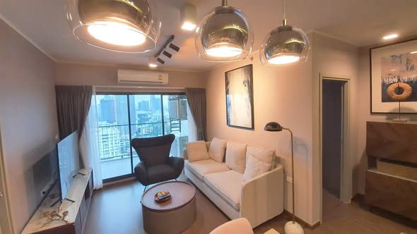 living room of Ideo Sukhumvit 93