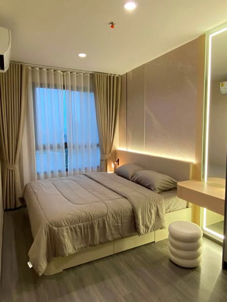 bedroom of IDEO Sukhumvit Rama 4 ไอดีโอ สุขุมวิท-พระราม 4