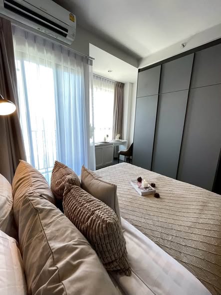 bedroom of IDEO Sukhumvit Rama 4 ไอดีโอ สุขุมวิท-พระราม 4