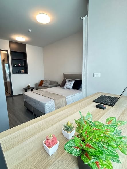 bedroom of IDEO Sukhumvit Rama 4 ไอดีโอ สุขุมวิท-พระราม 4