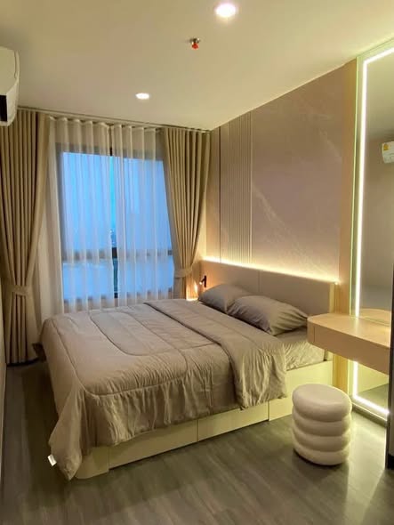 bedroom of IDEO Sukhumvit Rama 4 ไอดีโอ สุขุมวิท-พระราม 4