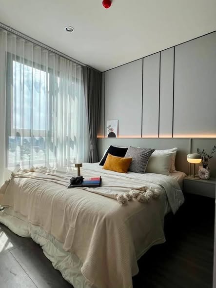 bedroom of IDEO Sukhumvit Rama 4 ไอดีโอ สุขุมวิท-พระราม 4