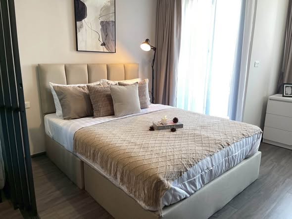 bedroom of IDEO Sukhumvit Rama 4 ไอดีโอ สุขุมวิท-พระราม 4