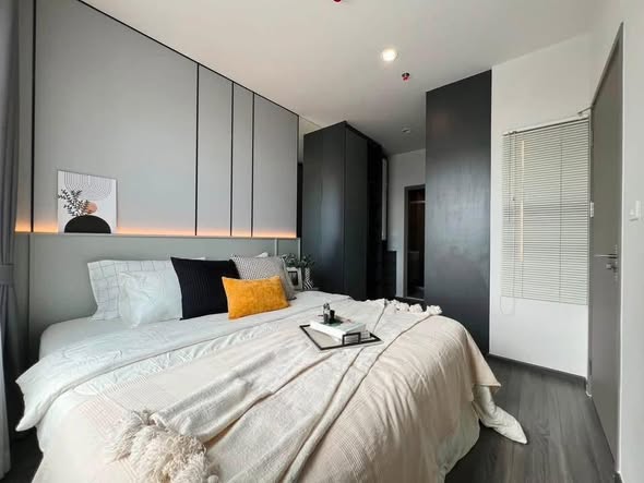bedroom of IDEO Sukhumvit Rama 4 ไอดีโอ สุขุมวิท-พระราม 4