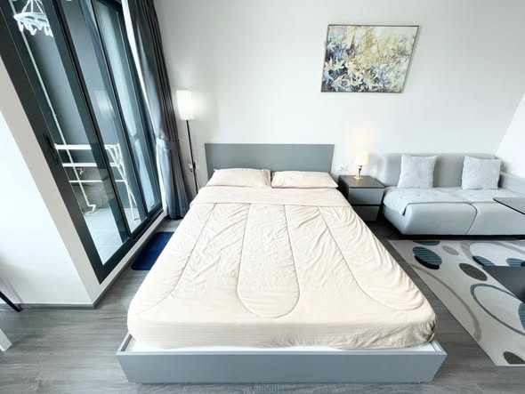 bedroom of IDEO Sukhumvit Rama 4 ไอดีโอ สุขุมวิท-พระราม 4