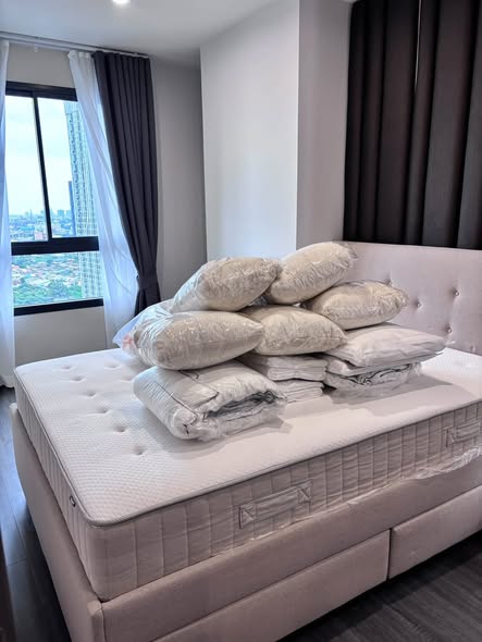 bedroom of IDEO Sukhumvit Rama 4 ไอดีโอ สุขุมวิท-พระราม 4