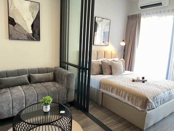 bedroom of IDEO Sukhumvit Rama 4 ไอดีโอ สุขุมวิท-พระราม 4