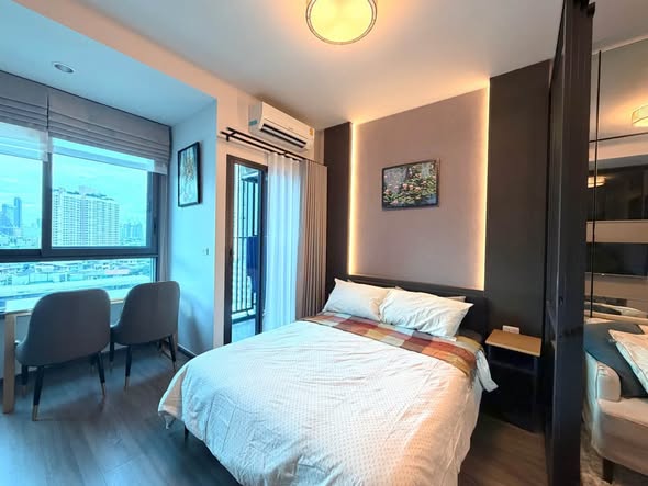 bedroom of IDEO Sukhumvit Rama 4 ไอดีโอ สุขุมวิท-พระราม 4