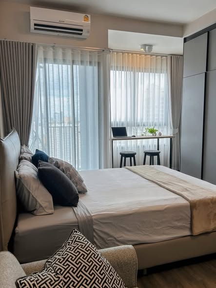 bedroom of IDEO Sukhumvit Rama 4 ไอดีโอ สุขุมวิท-พระราม 4