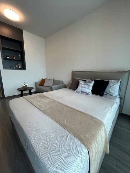bedroom of IDEO Sukhumvit Rama 4 ไอดีโอ สุขุมวิท-พระราม 4