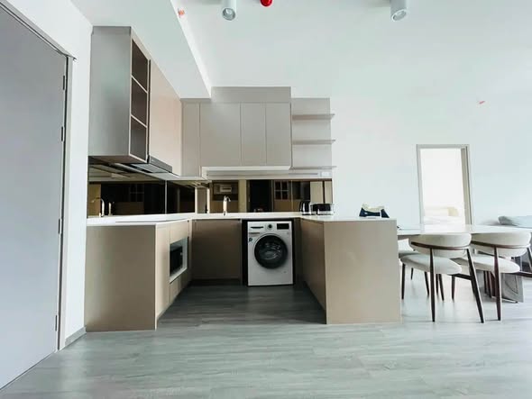 kitchen of IDEO Sukhumvit Rama 4 ไอดีโอ สุขุมวิท-พระราม 4