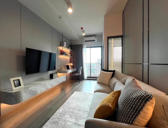 living room of IDEO Sukhumvit Rama 4 ไอดีโอ สุขุมวิท-พระราม 4