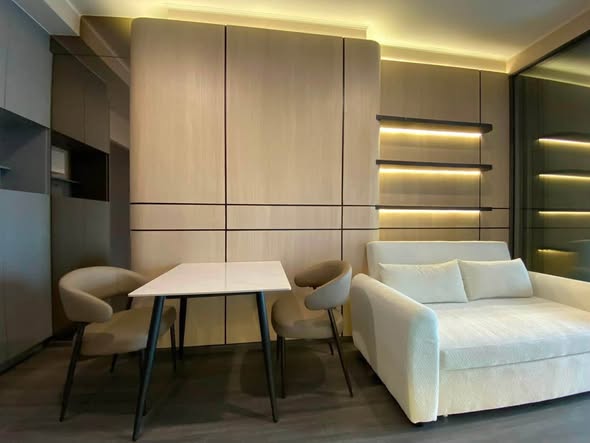 living room of IDEO Sukhumvit Rama 4 ไอดีโอ สุขุมวิท-พระราม 4