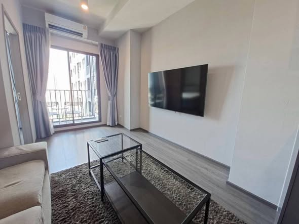 living room and bedroom of IDEO Sukhumvit Rama 4 ไอดีโอ สุขุมวิท-พระราม 4